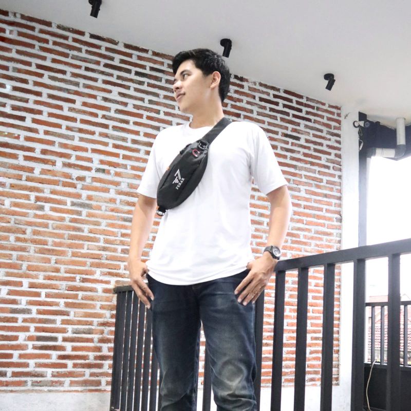 Tas perut Ferar anti air pria wanita || Tas selempang mini || tas pinggang