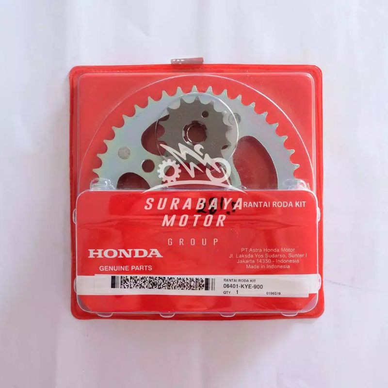 Gearset New MegaPro Verza CB150 CBR150 Old KYE AHM Honda ORIGINAL