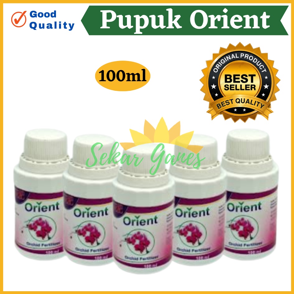 Promo Pupuk bunga organik anggrek 100ml (ORIENT ORCHID) mempercepat pertumbuhan tanaman pupuk bunga murah