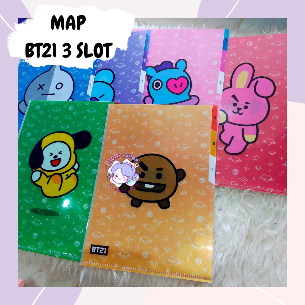 MAP BT21 3 rangkap/file bag BT21 3 rangkap