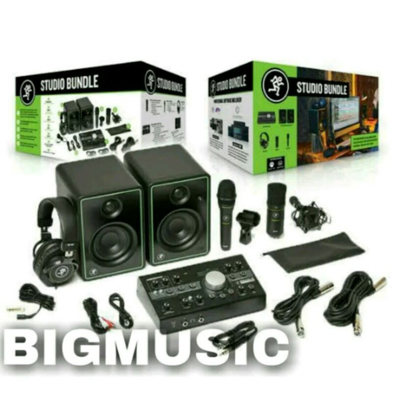 Paket Recording Mackie Studio Bundle Original
