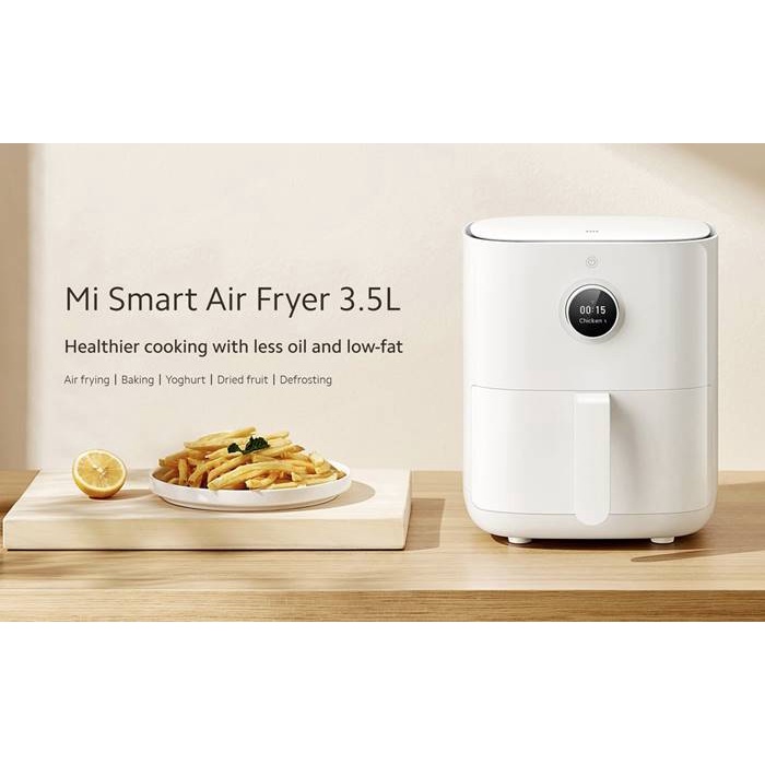 Xiaomi Mi Smart Air Fryer 3.5L Sentuh OLED Lapisan Ganda Anti-lengket