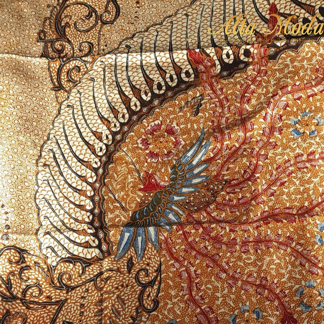 

Alta Moda Batik Tulis Asli - Parang Mix Burung Coklat