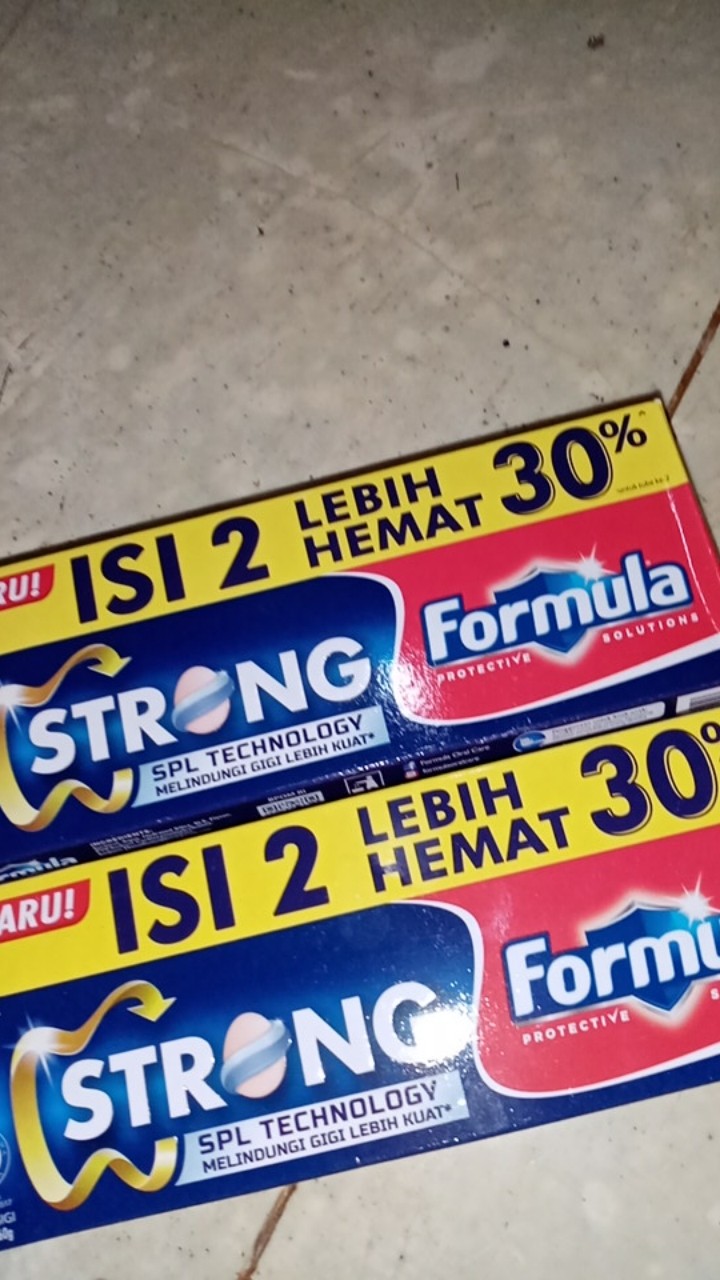 Formula Pasta Gigi 160 Gr Strong 2s (102810)