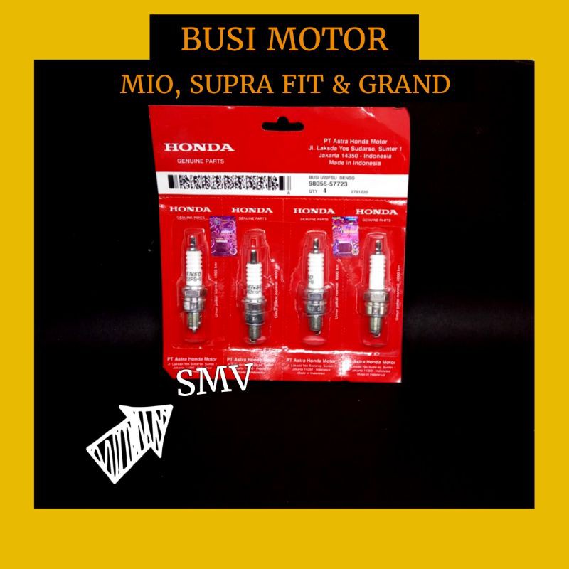 BUSI MOTOR MIO SUPRA FIT DAN GRAND  PENGAPIAN MOTOR