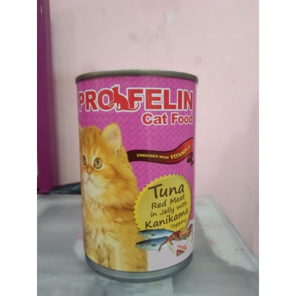 Makanan Kucing Kaleng Profelin 400 gram