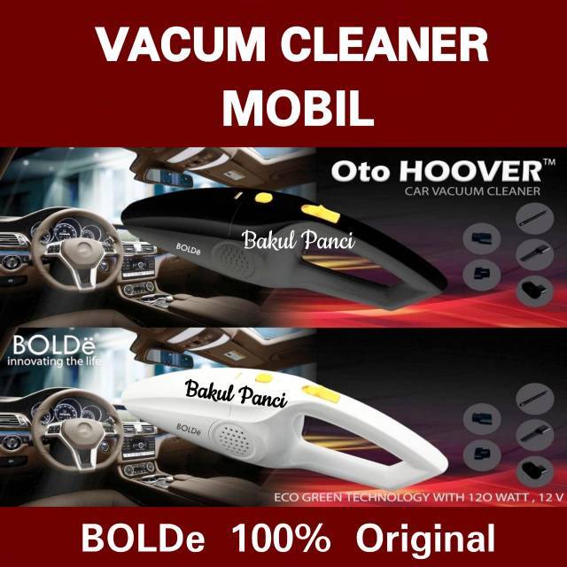 BOLDe OTO HOOVER - Vacuum Cleaner Mobil - Alat Sedot Debu 12 V DC Vakum Cleanner Vakuum