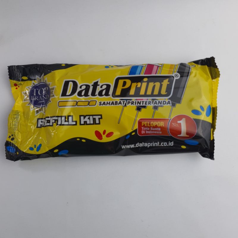 DATAPRINT DP27 DP 27 TINTA REFILL SUNTIK PRINTER HP BLACK ORIGINAL