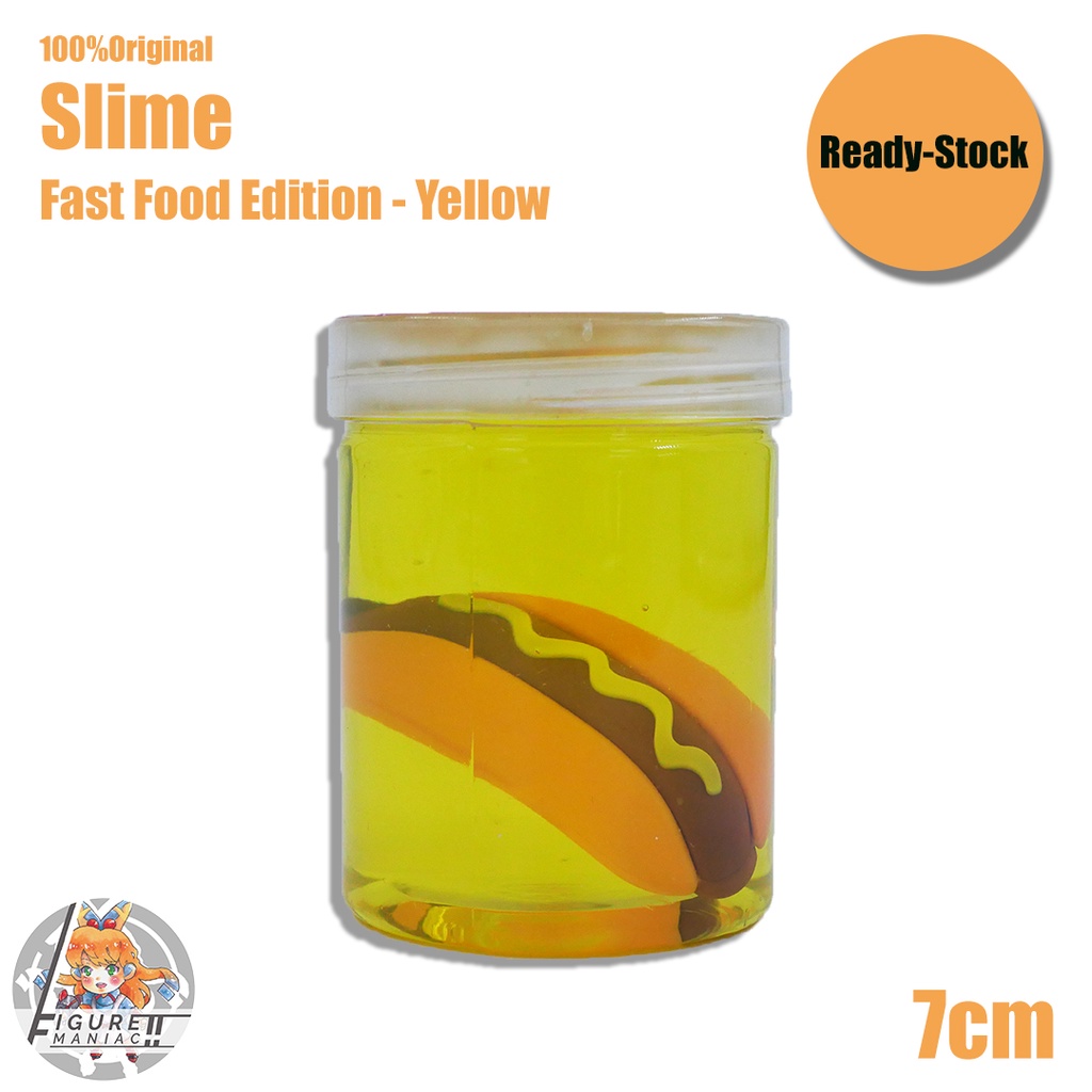 Figure Maniac - Slime Fast Food Tabung Edition 7 cm Import Premium