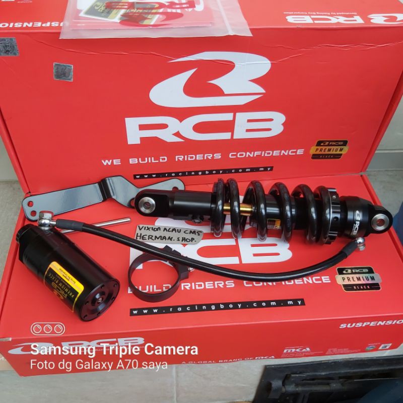 Mono shock Satria Fu RCB DB-2Line / Mono shock RCB Satria FU Black series DB2-Line / monoshock rcb v