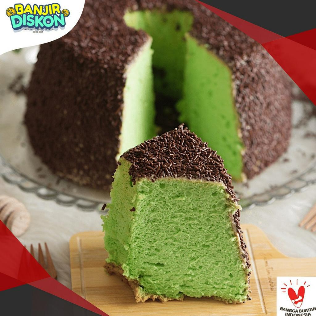 

YUK BELI Chiffon Pandan Messes Chan Patisserie Chiffon Enak Lembut Empuk Chan Patisserie