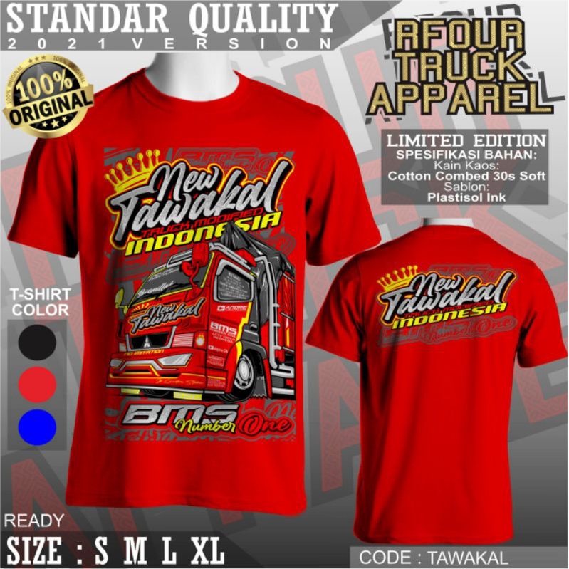 Kaos Truck Mania/ Kaos Truck Original / Kaos Truk Canter Mania / Kaos Truk indonesia