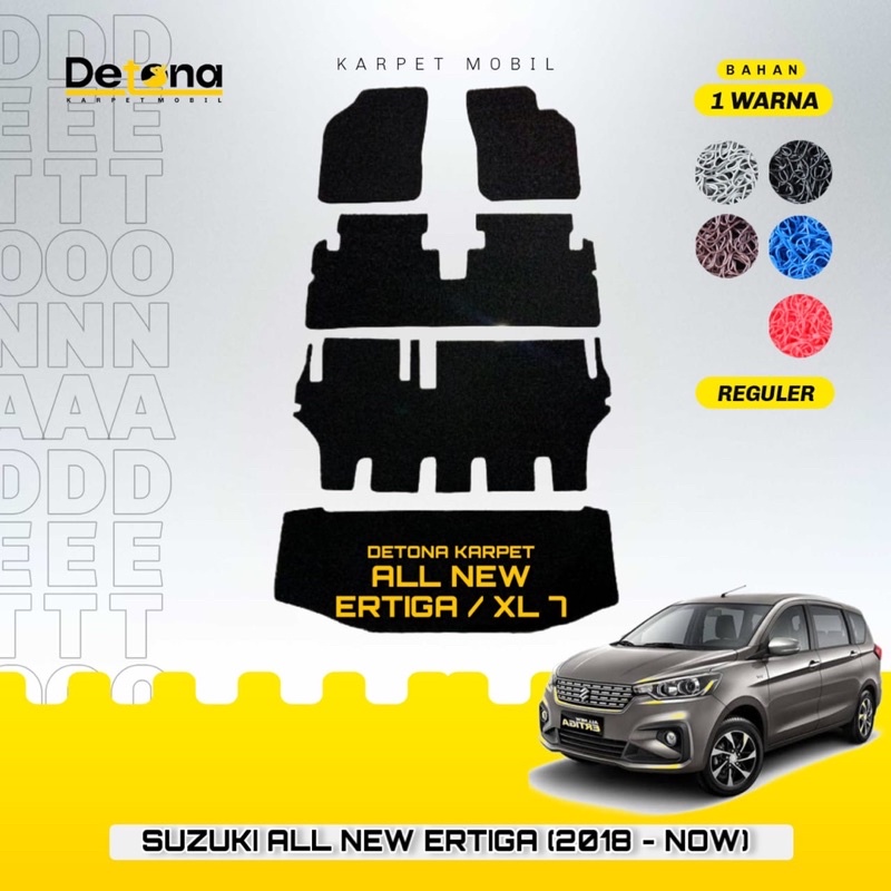 Karpet Mobil Mie Suzuki NEW ERTIGA 2018-2025 / Karpet Mie Mobil Suzuki NEW ERTIGA 2018-2025 ALL TYPE