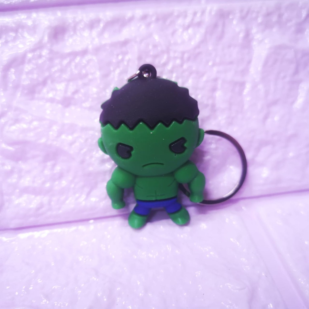 GANTUNGAN KUNCI UNIK KARAKTER /  SUPERHERO MARVEL AVENGERS / GANTUNGAN LUCU-2
