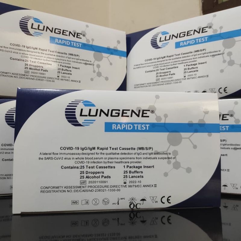 Jual Lungene Rapid Test Antigen (1set) | Shopee Indonesia