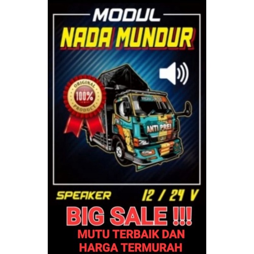 ALARM MUNDUR ALARM AWAS AWAS mp 3  lagu bisa 12 v atau 24 volt speaker Toa 30 watt(modul ada 2 varia