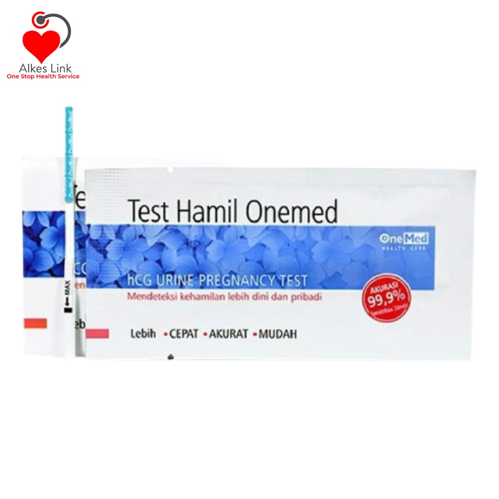 test pack tespek kehamilan Casette GP Care tespack kehamilan-ONEMED BIRU