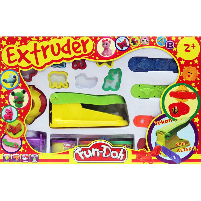 Fun Doh Extruder, Mainan lilin, Fun-Doh, fun doh