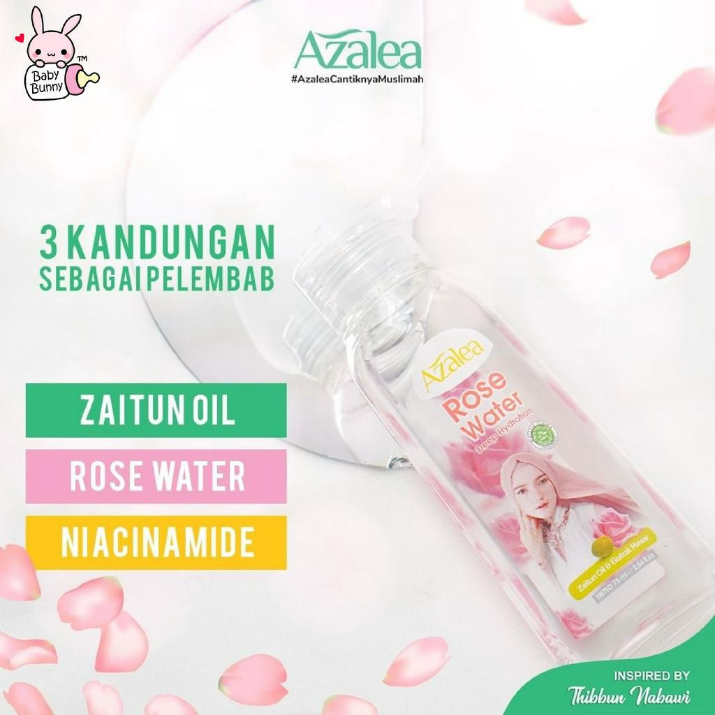 ❤ BELIA ❤ AZALEA Rose Water Deep Hydration 75ml | Zaitun Oil &amp; Ekstrak Mawar | BPOM