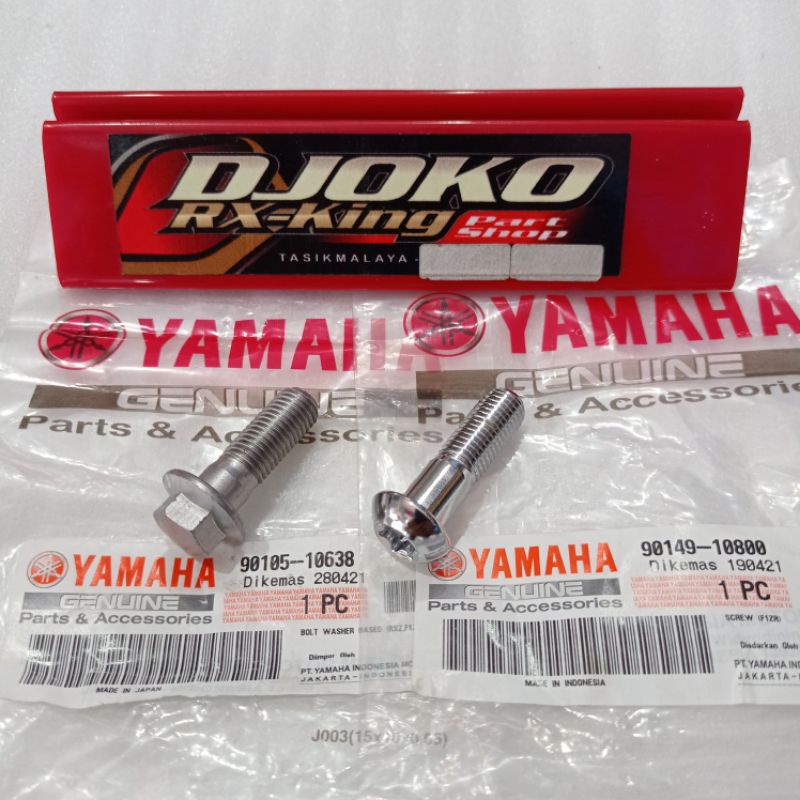 baut kaliper rem depan rx king rxking original YGP