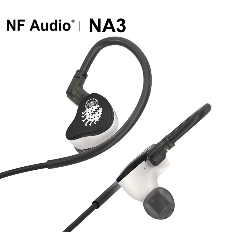 Nf Audio NA3 Pixel Monster Earphone In-ear Dengan Dual Cavity ESC Dynamic Driver Headset HIFI 0.78mm