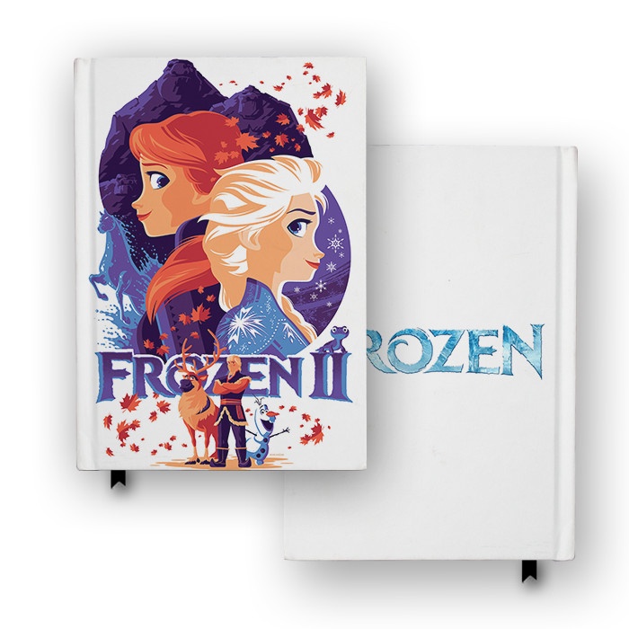 

Buku Catatan Frozen 2 Hardcover Agenda Diary Jurnal Notebook Custom