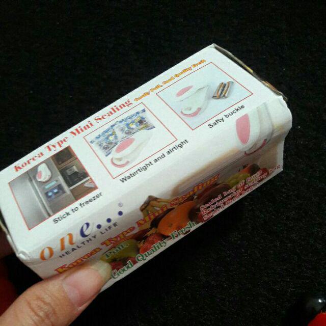 Plastik Sealer Mini Generasi Gen 2 Seal Snack Makanan Kecil Hand Segel