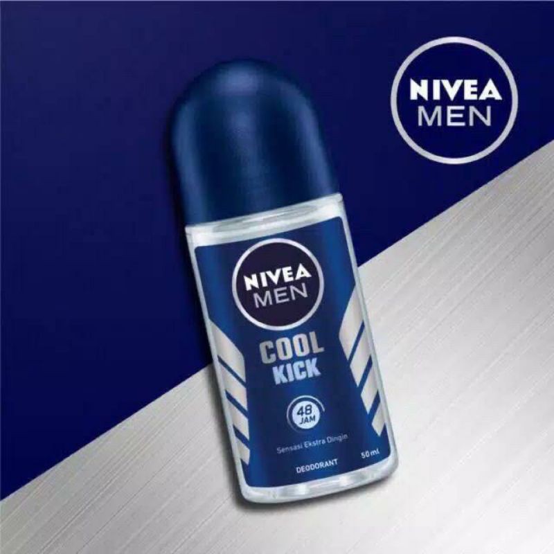 NIVEA Deodorant Extra Whitening Roll On 50 ML ~ PROMOO NIVEA MEN Original 100%