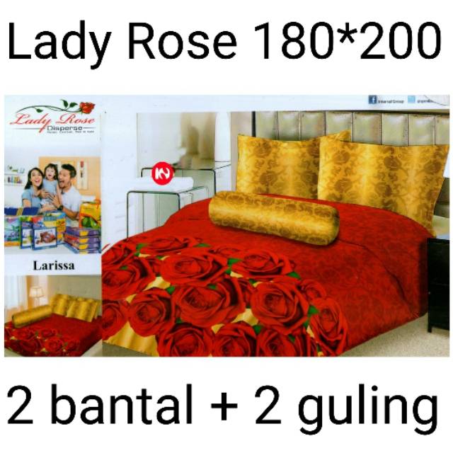 Sprei Lady Rose King B2 180x200