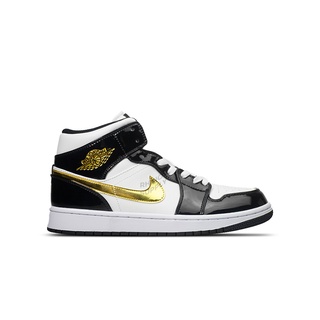 nike gold jordan 1