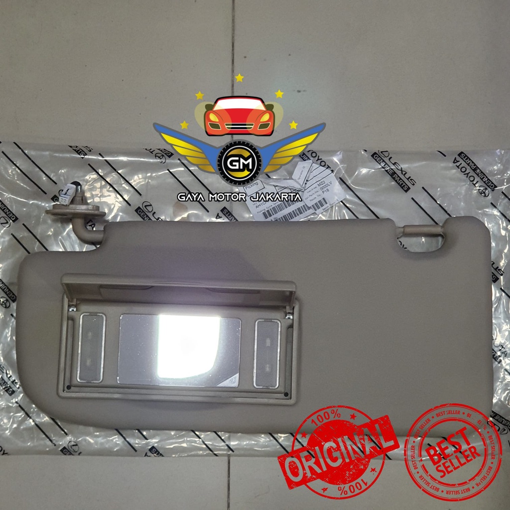 Sun Visor Tahanan Cahaya Kiri Rush-Terios 74320-BZ180-A0 Dengan Kaca