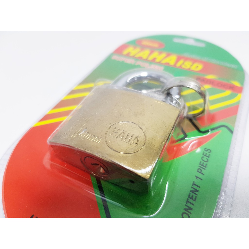 Gembok HAHA Per 40 mm leher pendek / padlock
