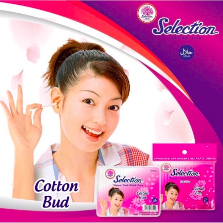 Selection Kapas Wajah | Kotak Bulat Spesial Facial Cotton Bud Medisoft Anak