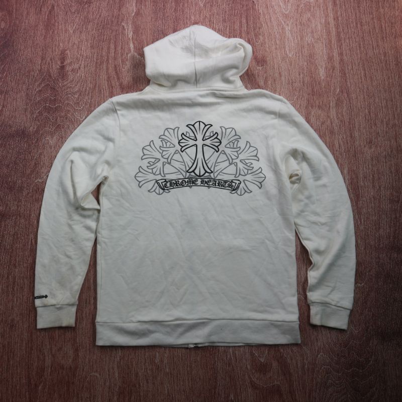 Hoodie Zipper Chrome Hearts Original Secondrand