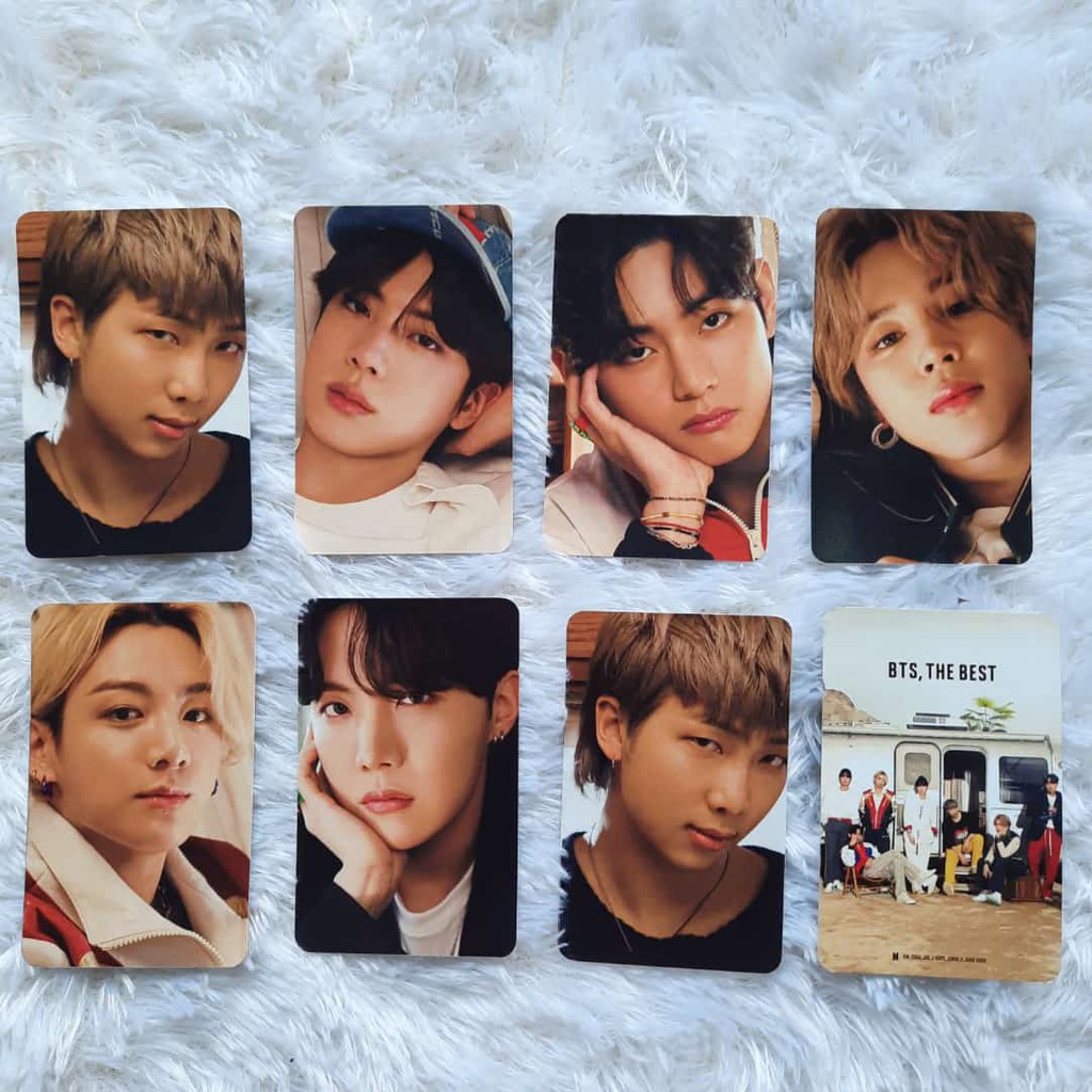 BTS THE BEST ALBUM JACKET PHOTOCARD