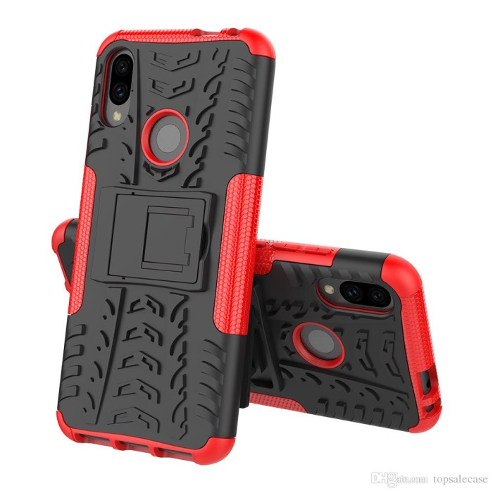 Softcase Rugged Kick Stand Armor Xiaomi Redmi Note 7 - SC