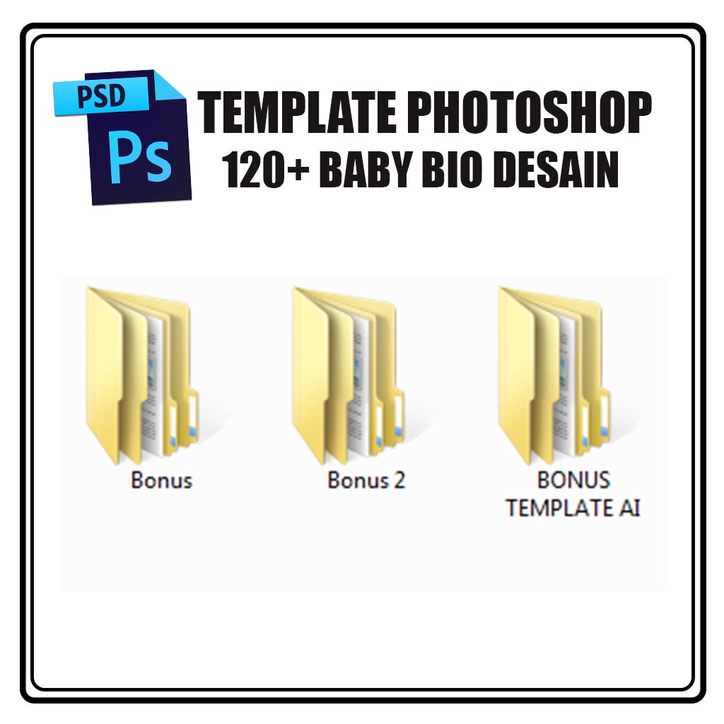 120+ TEMPLATE BABY BIO PSD PHOTOSHOP