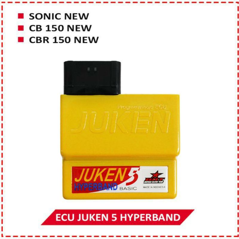 ECU JUKEN 5 BRT CBR 150 NEW /  ECU JUKEN 5 CB 150 / ECU JUKEN 5 SONIC 15 NEW ECU JUKEN 5 BASIC CDI