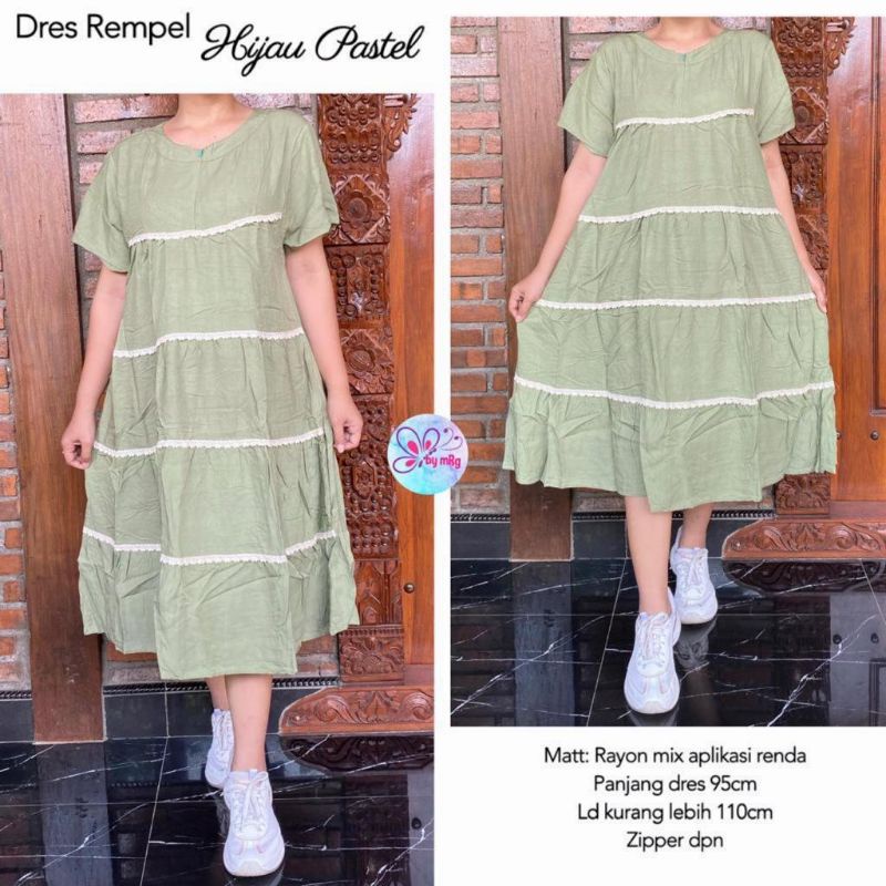 Dress/ Homedress Rempel | Daster Zima Susun