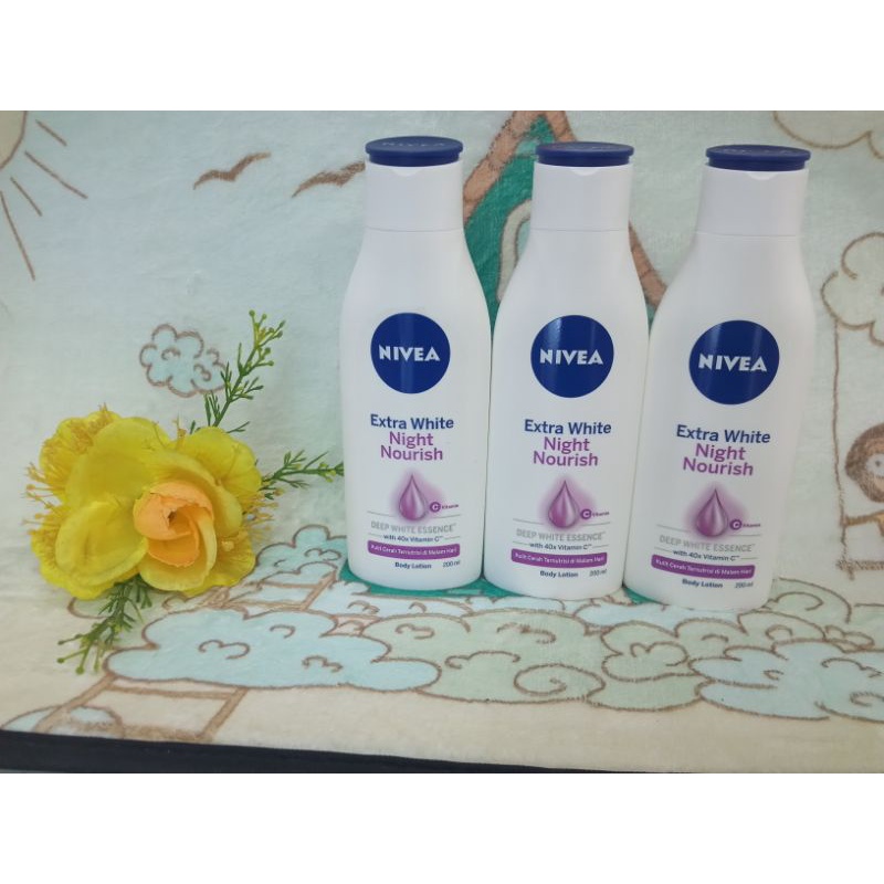Nivea Handbody Lotion Night Nourish 200ml