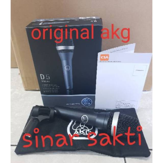 MIC AKG D5 MICROPHONE KABEL ( ORIGINAL )