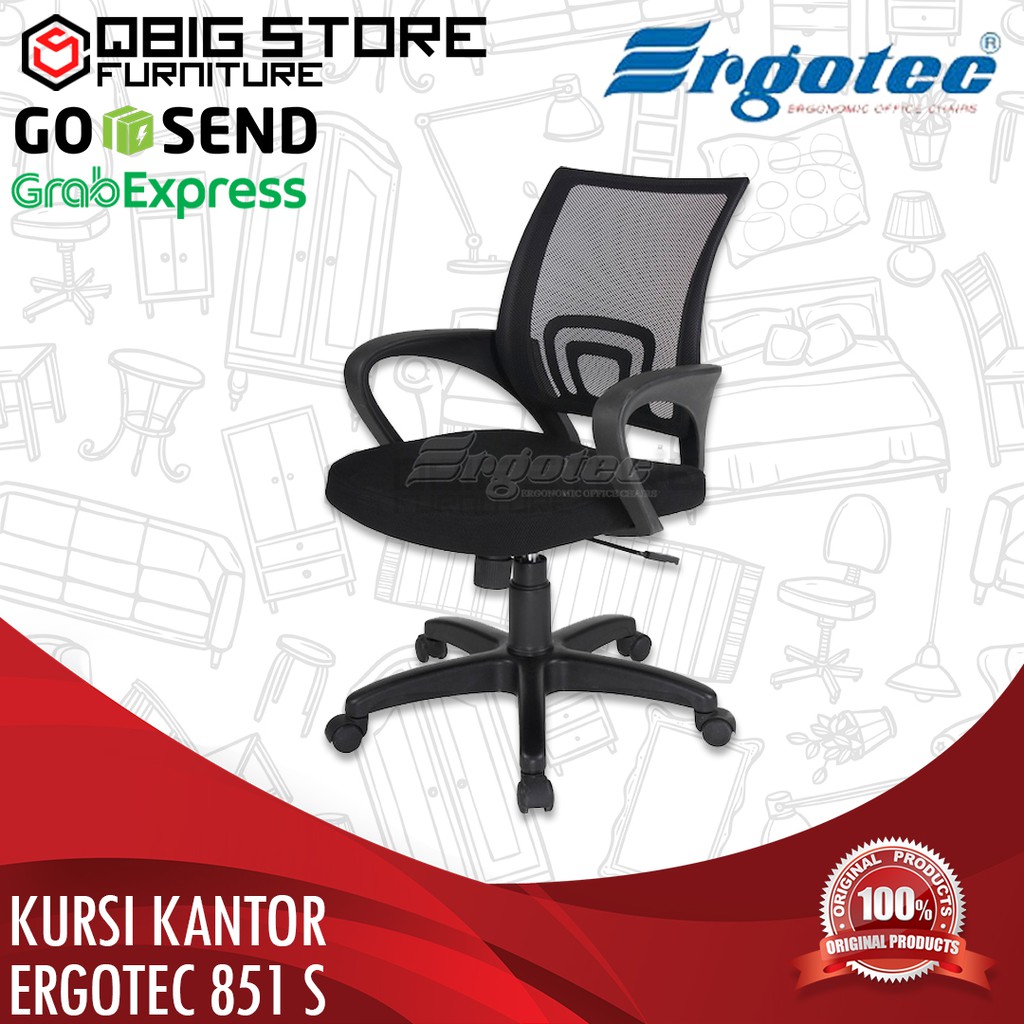 Ergotec - Kursi Kantor 851 S