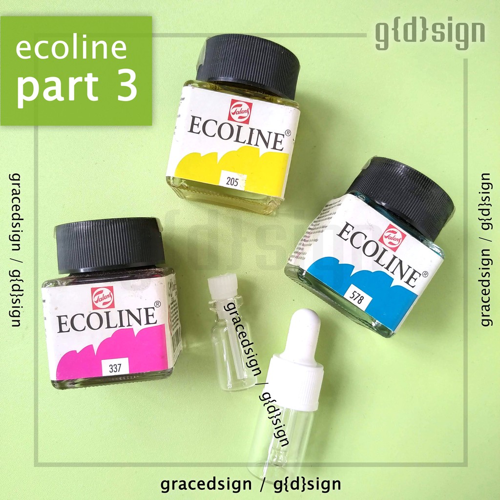 

Ecoline Liquid Water Colour - Share in Bottle Cat Air Hand Poured - Part 3