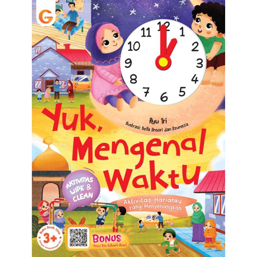 Buku Yuk, Mengenal Waktu - Gema Insani 100% Original