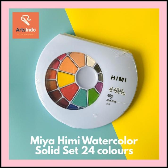 

Cat Air Watercolor Miya Solid Set 24Colors