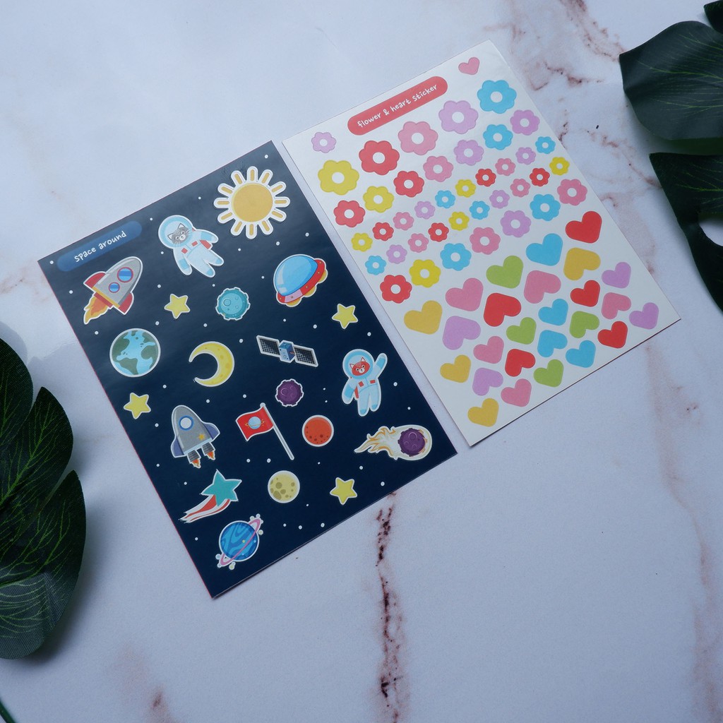 POLCOS - STIKER DECO - RANDOM THINGS-5