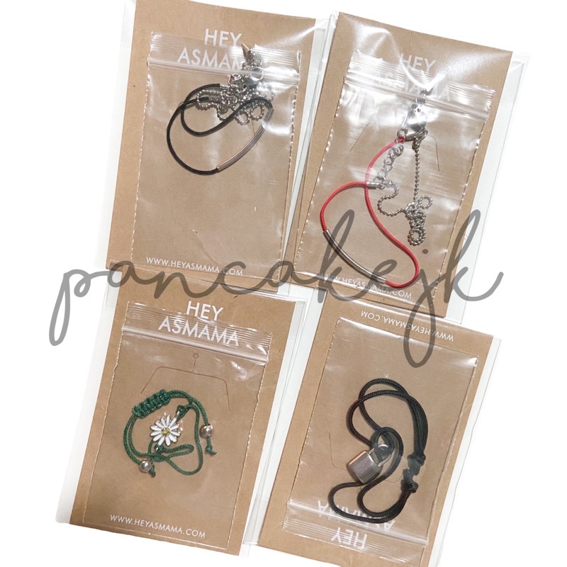 [ Ready ] Asmama Bts Bracelet Gelang [ Jungkook V Taehyung Suga Jhope ]