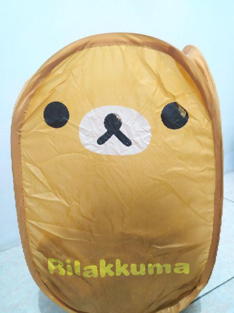 Keranjang  Baju  Pakaian Kotor  Lipat Laundry Bag Karakter   Keranjang  Baju  Pakaian Kotor  Lipat Laundry Bag Karakter