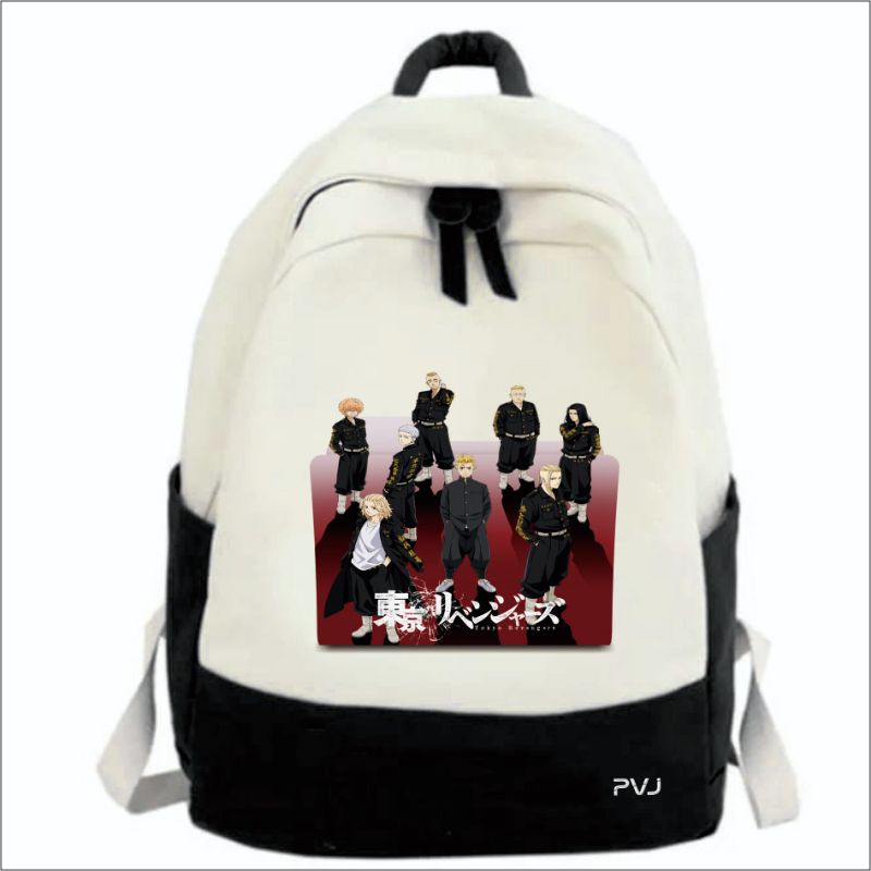 Tas ransel Tokyo Revengers Backpack anime Tokyo Manji Gang Premium