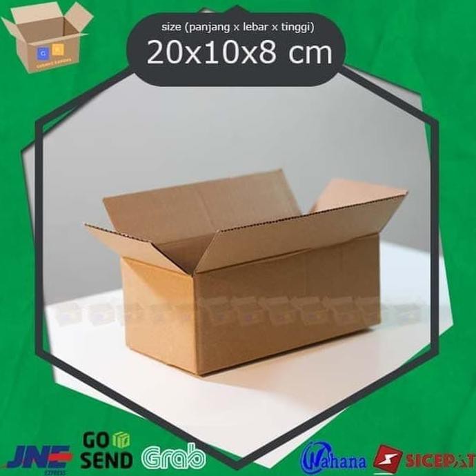 

Kardus Packing Kardus Polos Box Polos Murah 20 X 10 X 8 Cm Zonastore143